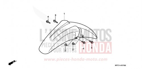 KOTFLUEGEL, VORNE CLR125W de 1998